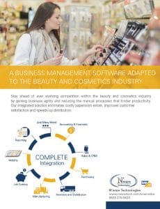 ERP specialized for the Cosmetic and Beauty industry