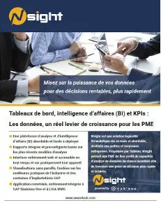 N'sight business intelligence pour SAP Business One