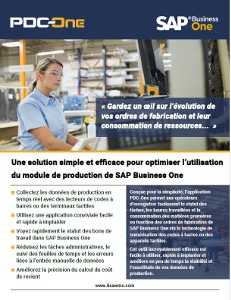 Module PDC-One pour SAP Business One